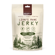 Package of Lion's Mane Sweet and Salty Jerky with nature-themed design on a white background